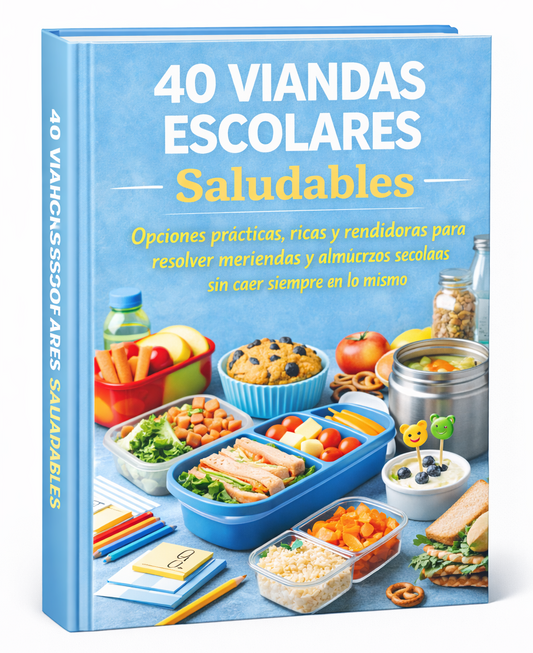 40 Viandas Escolares Saludables