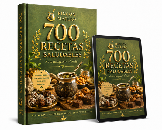 🧉 Rincón Matero — 700 Recetas Saludables para el Mate
