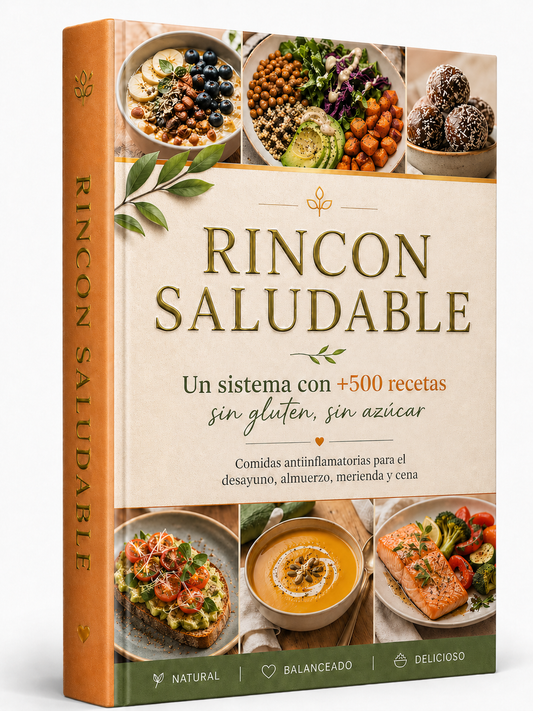 Rincón Saludable: El sistema con +500 recetas para dejar de sentirte inflamada y saber qué comer todos los días.